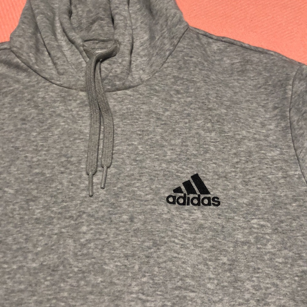 ⬇️⭐️ adidas Men’s Athletic Drawstring Hooded Sweatshirt - Picture 6 of 9